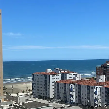 Apto Pe Na Areia Prox Centro Boqueirao Pg Praia Grande  Exterior photo