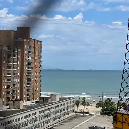 Apto Pe Na Areia Prox Centro Boqueirao Pg Praia Grande  Exterior photo